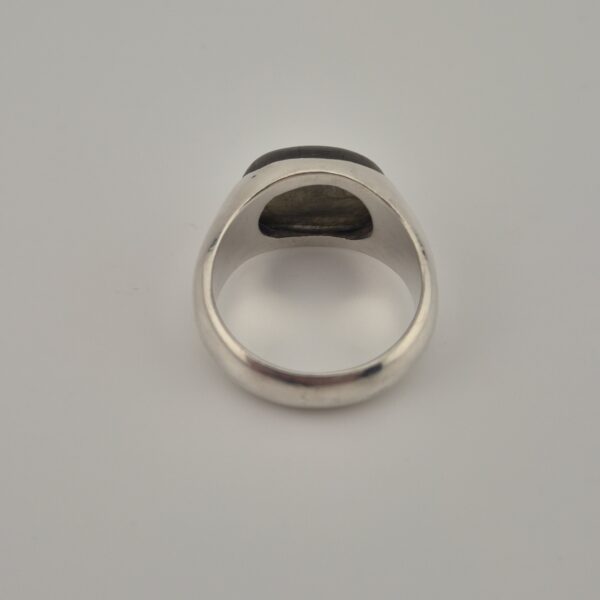 12456 Vintage 925 Sterling Silver Ring — Labradorite