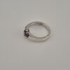 2026/07/12461-1-scaled.jpg Vintage 925 Sterling Silver Ring — Purple Ruby Cluster Setting