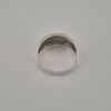 Vintage 925 Sterling Silver Signet Ring — Textured Design