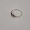 Vintage 925 Sterling Silver Ring — Floral Openwork Design