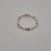 Vintage 925 Sterling Silver Ring — Geometric Link Design