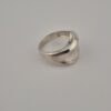 Vintage 925 Sterling Silver Ring — Sculptural Design