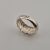 Vintage Unique 925 Sterling Silver Ring — Woven Sculptural Design