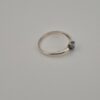 Vintage 925 Sterling Silver Ring Aquamarine
