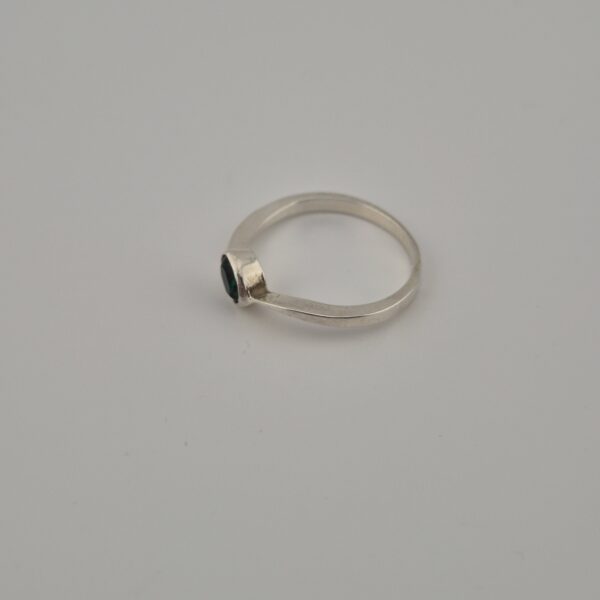 Vintage 925 Sterling Silver Ring– Diopside