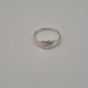 Vintage 925 Sterling Silver Ring — Flowing Line Design