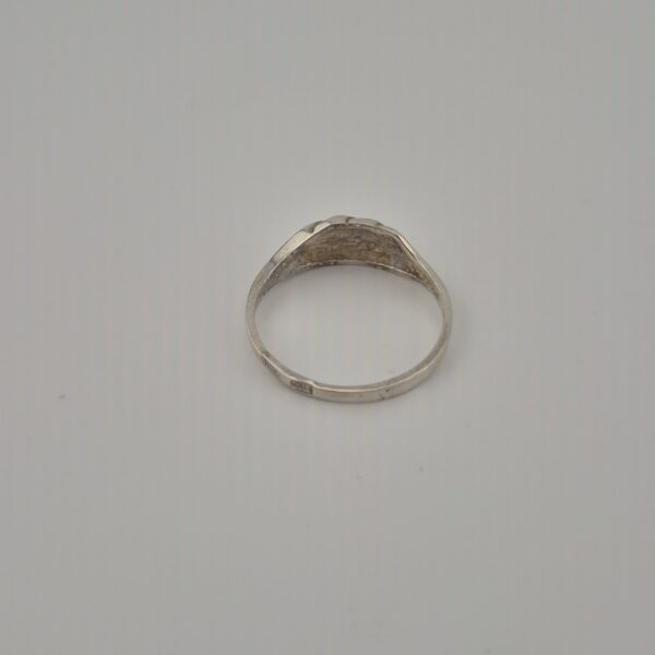 Vintage 925 Sterling Silver Ring — Flowing Line Design