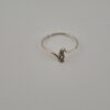 Vintage 925 Sterling Silver Ring — Three Zirconia