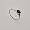 2026/07/16158.png Vintage 925 Sterling Silver Ring — Minimalist Black Onyx