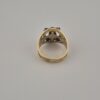 2026/08/14427-scaled.jpg Vintage 925 Sterling Silver Ring — Gold Plated & Blue Aquamarine