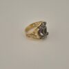 2026/08/14428-scaled.jpg Vintage 925 Sterling Silver Ring — Gold Plated & Blue Aquamarine