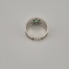 Vintage 925 Sterling Silver Ring — Green Tourmaline