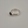 Vintage 925 Sterling Silver Ring — Oval Black Onyx