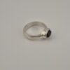 Vintage 925 Sterling Silver Ring — Oval Black Onyx