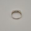 Vintage 925 Sterling Silver Signet Ring — Diagonal Lines
