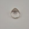 Vintage 925 Sterling Silver Signet Ring — Black Onyx