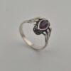 Vintage 925 Sterling Silver Ring — Amethyst