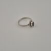 Vintage 925 Sterling Silver Garnet Ring