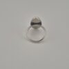 Vintage 925 Sterling Silver Oval Black Onyx Ring