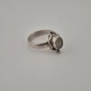 Vintage 925 Sterling Silver Ring with Natural Moonstone