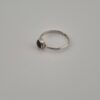 Vintage 925 Sterling Silver Ring with Natural Amethyst