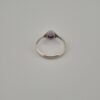 Vintage 925 Sterling Silver Ring with Natural Amethyst