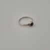 Vintage 925 Sterling Silver Ring with Natural Amethyst