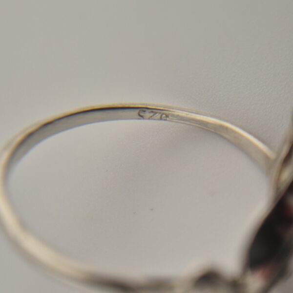 Vintage 925 Sterling Silver Salamander Ring