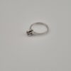 Vintage 925 Sterling Silver Ring with Faceted Amethyst